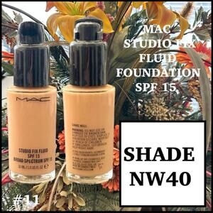 MAC STUDIO FIX FLUID NW40 SPF 15 $44.00